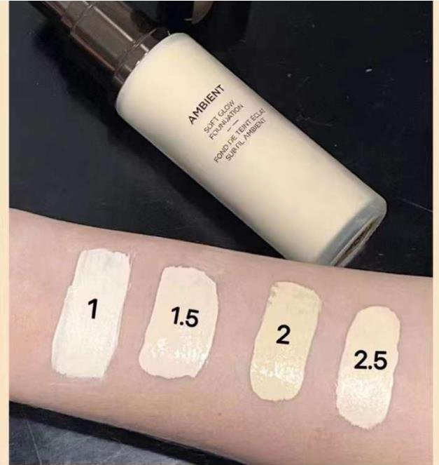 Foundation Soft Glow Foundation وجدت de teint eclat subtil 30ml 1/1.5/2/2.5.