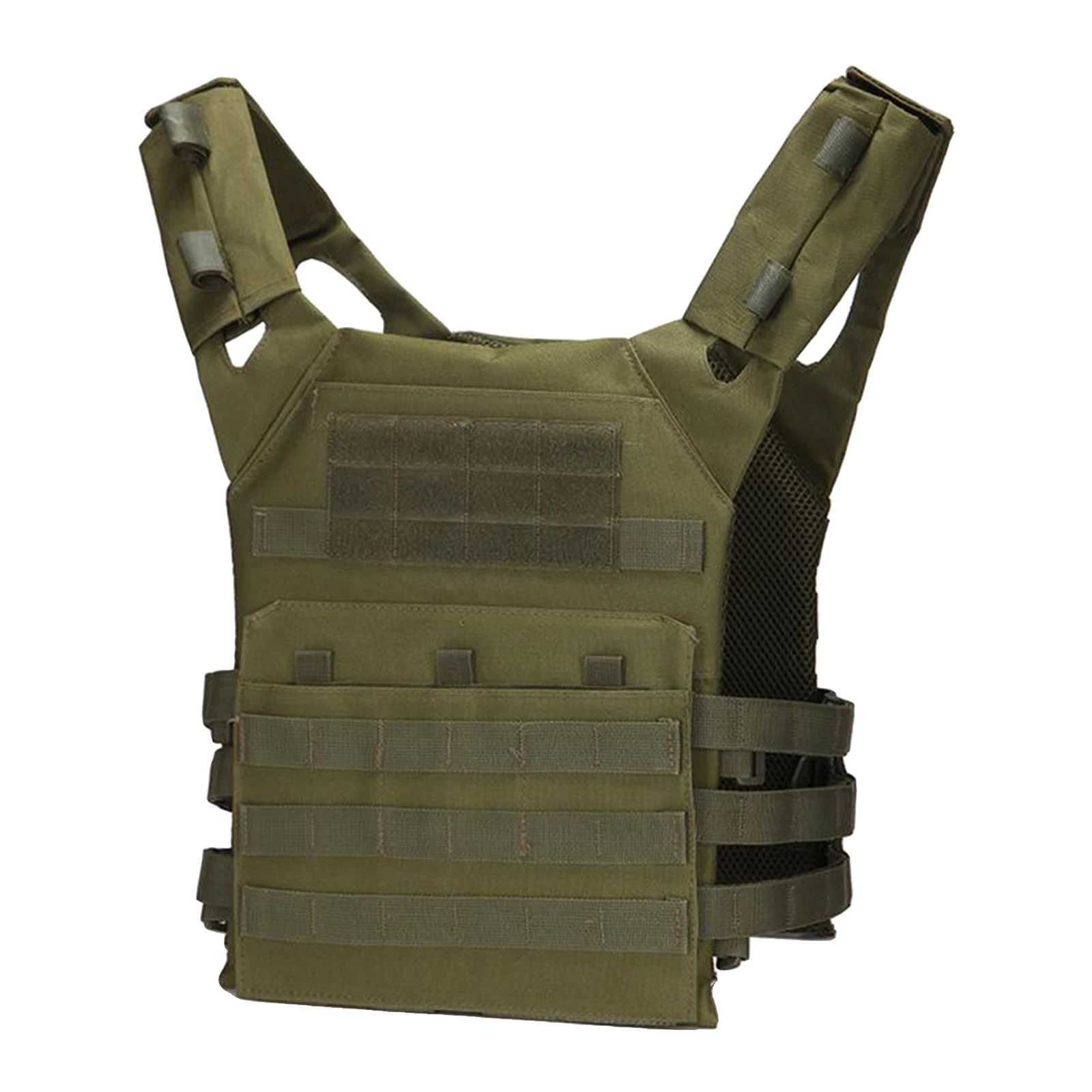 Tactische Vesten Kogelvrij Vest 800D Jacht Tactisch Vest Militair Vest Molle Plate Carrier Magazine Airsoft Paintball CS Outdoor Beschermend 240315