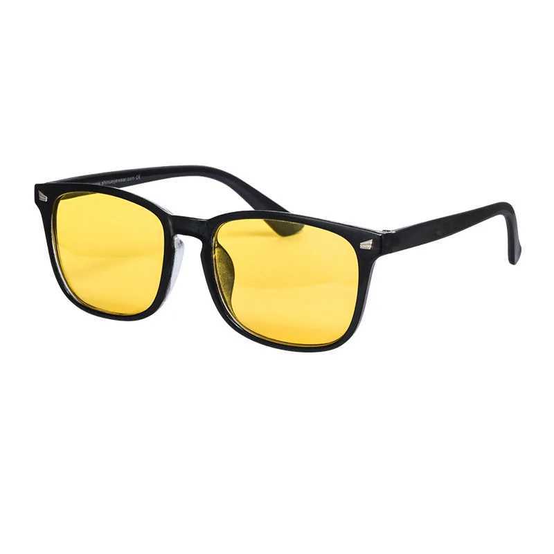Occhiali da sole Uomo computer Arancione Giallo lenti trasparenti occhiali azzurro Occhiali da vista 3 blocking rate ldd240313
