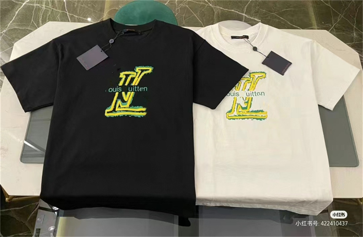 magliette da uomo di moda USA designer stampato Tops Tees T-shirt da uomo Cotone di qualità Casual Manica corta di lusso Hip Hop Streetwear Magliette