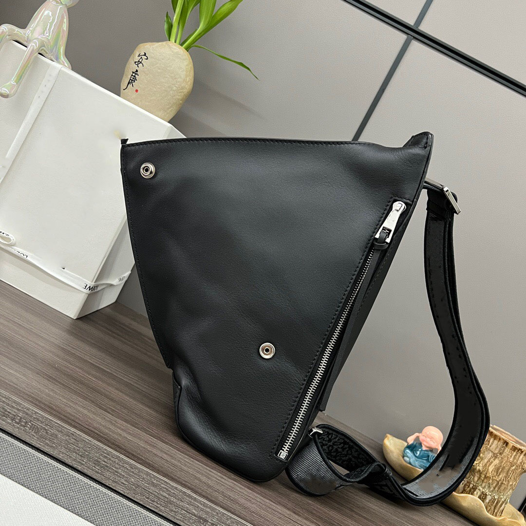 Designer Cuir Anton Sling Sac à bandoulière Miroir Qualité Classique Sac à main pour hommes Femmes Top Chest Pack Sacs Bandoulière Sacs à main Embrayage Fourre-tout Sacs de mode