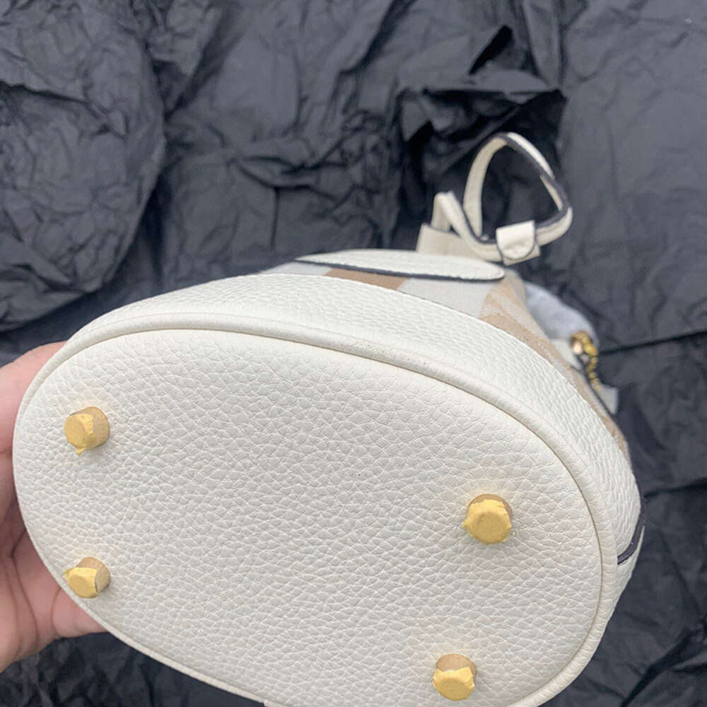 Dempsey – sac seau Macaron Jacquard rond en toile avec cordon de serrage, sacoche asymétrique épaule dénudée, vente en gros d'usine, nouvelle collection 2024