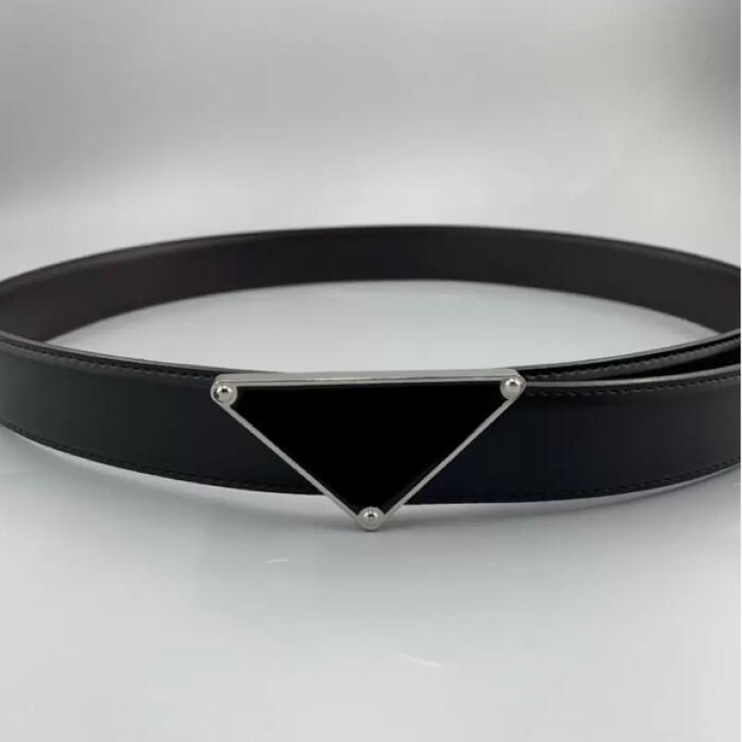 3 5cm Designers Ceinture Luxurys Ceinture en cuir pour hommes de haute qualité avec lettres PRa imprimées Ceintures pour femmes Fashion Buckle215H