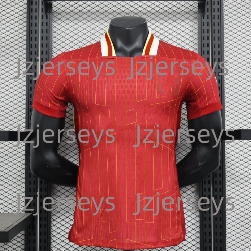 2024 Mohamed Salah Darwin Nunez Virgil van Dijk LP Soccer Jersey 2025 Trent Alex ander-Arnold Alexis Mac Allister Cody Gakpo Luis Diaz Diogo Jota Kids Home Away