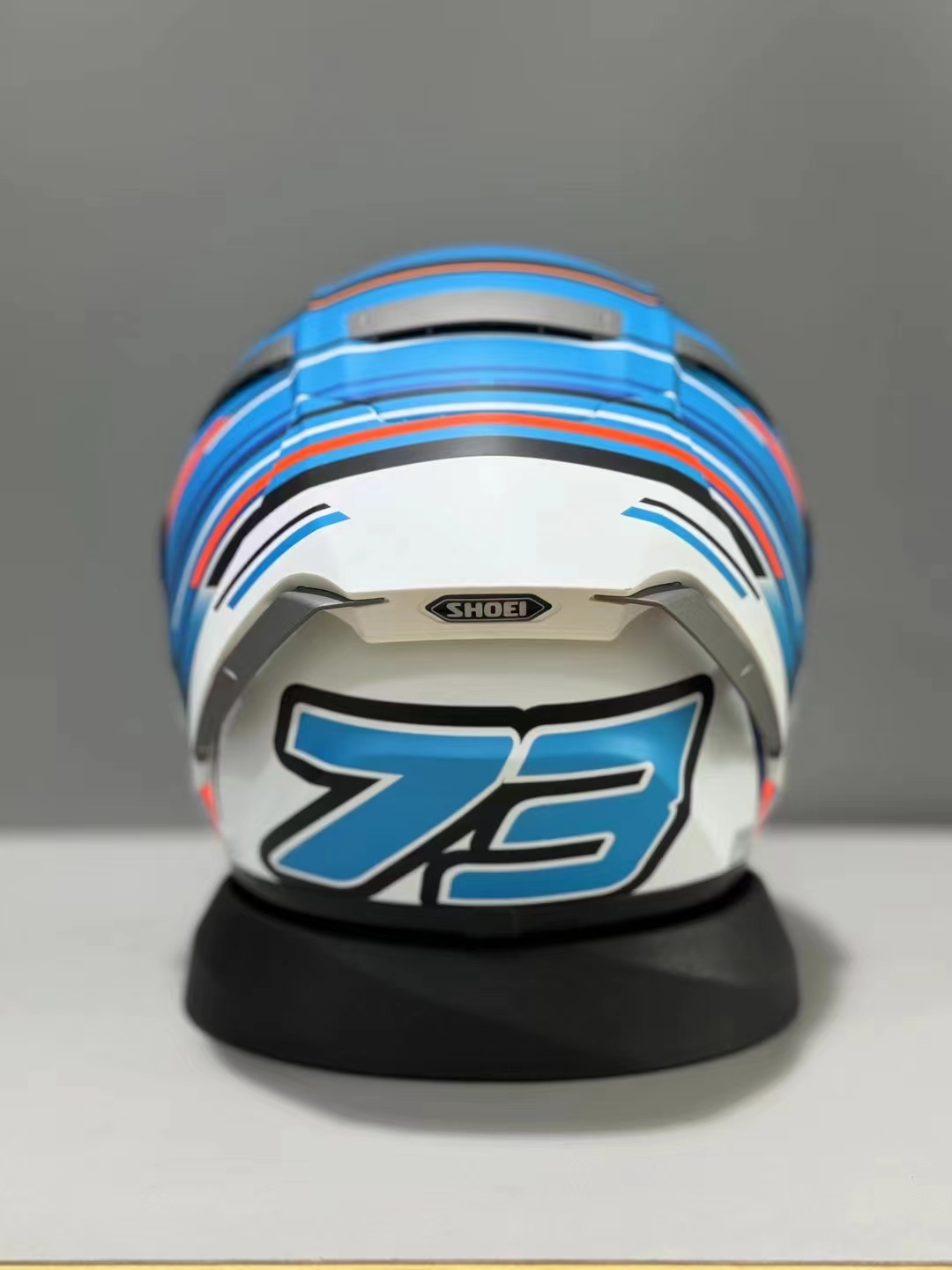 Casco integrale shoei X14 X-Fourteen X-Spirit Alex Marquez 73 TC-02 Casco moto visiera antiappannamento Uomo Equitazione Casco moto da corsa motocross