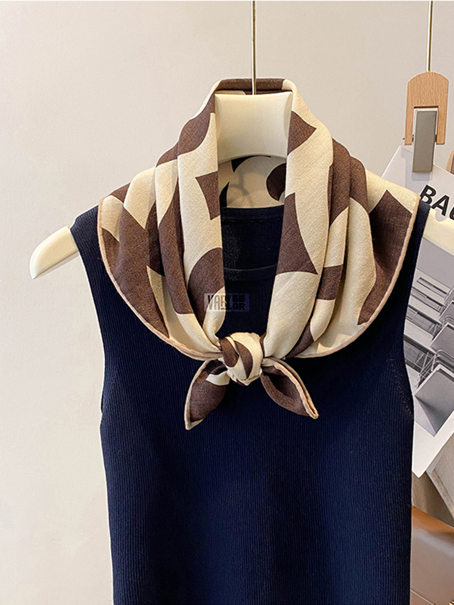 Bufanda suave y cálida de Cachemira de Camelia para mujer, chal cuadrado de lana, pañuelos, cinturón para el cuello, accesorios de decoración, regalo de 65CM