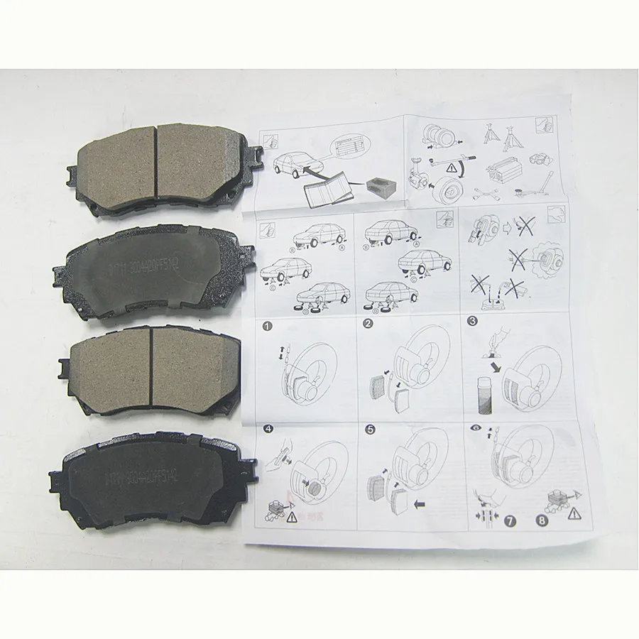 Auto-accessoires Hoogwaardige Ceramics Front Brake Pad voor Mazda 6 2013-2021 CX4 2015-20202020