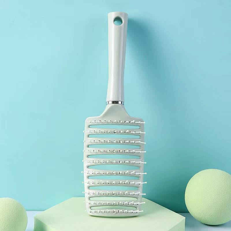 hair brushes curved brush massage comb detangling Portable hairbrush for women straight curly styling brushes