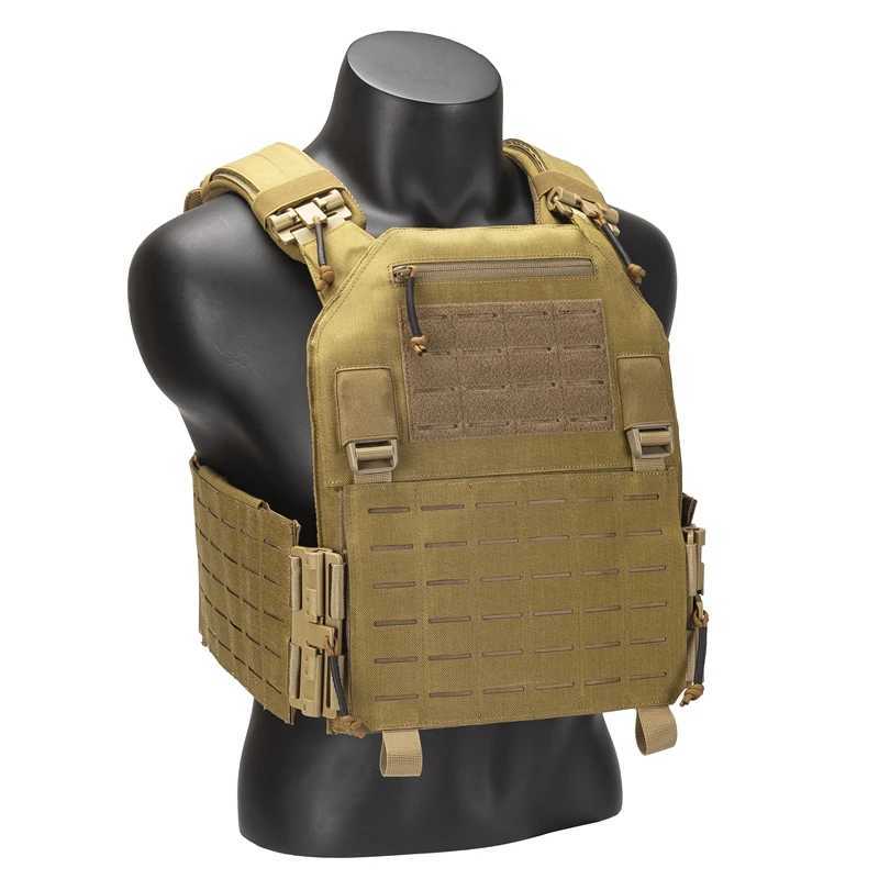 Tactical Vests 1000D Nylon Fast Tactical Vest For Laser Cutting Full Protection Military Combat Vest 240315