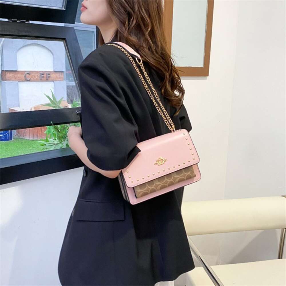 Stylish Handbags From Top Designers Fangbao Spring/summer New Chain Womens Bag Crossbody Hand Bill of Lading Shoulder Fashion Large Capacity