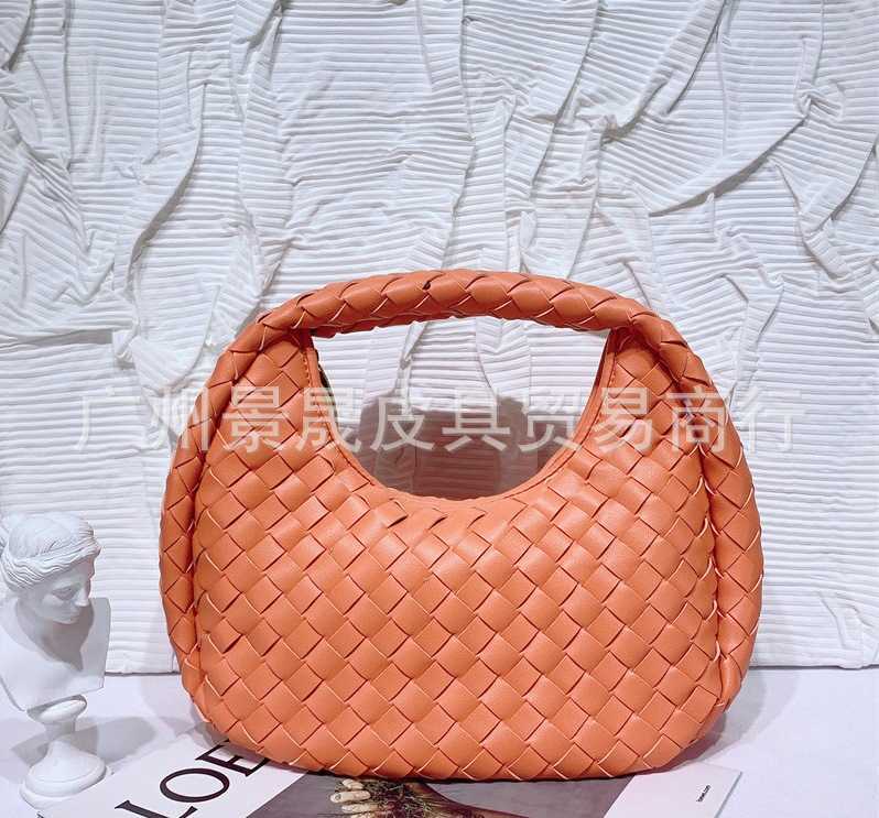 Counter Quality Bottegs Venets Jodie Bags Designer Woven for Women 2024 Japanese and Korean Fashion Half Moon Versatile Style Shoulder Little with Original 1:1 Logo