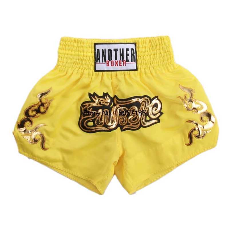 Mäns badkläder shorts muay thailändsk fransad bågband boxning shorts män kvinnor baby 2024 gripande strids shorts kampsportkläder 240315