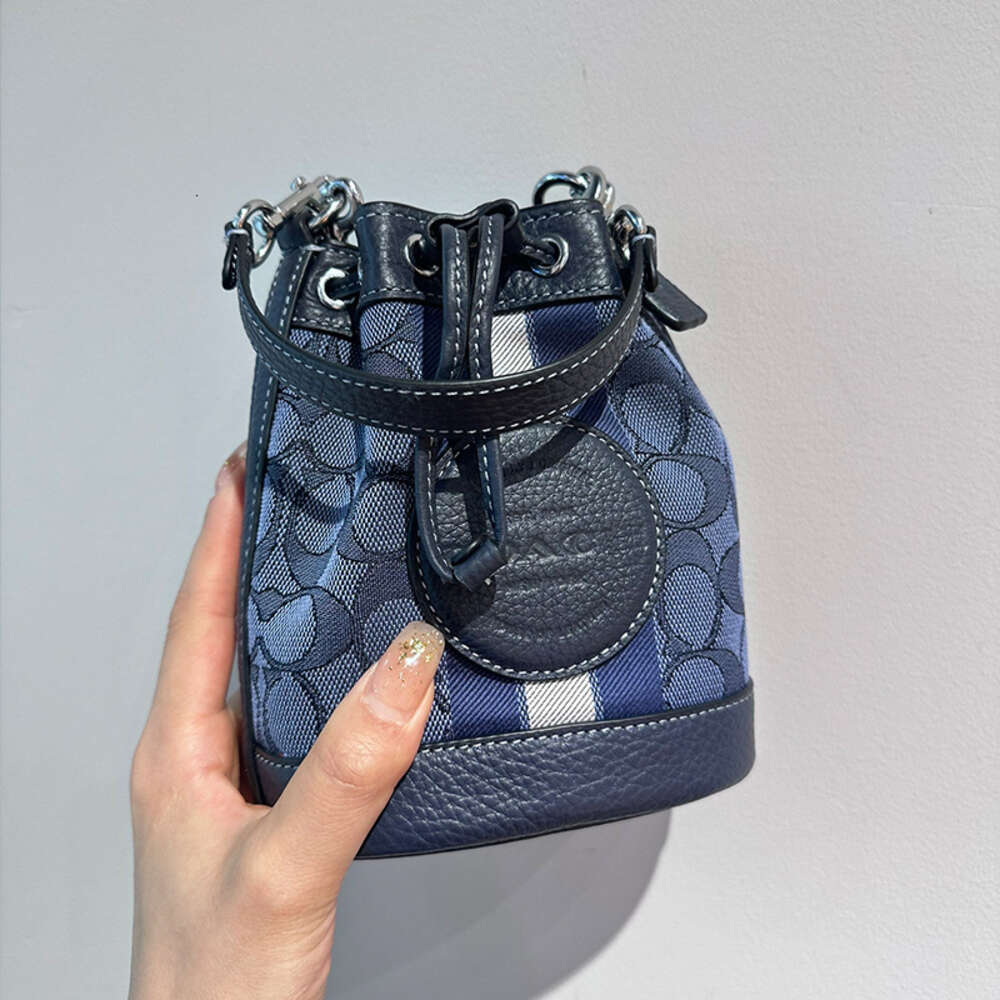 Dempsey – sac à bandoulière en toile pour femmes, vente en gros d'usine, seau à cordon de serrage, bourgeon parfumé, Mini épaule dénudée, nouvelle collection 2024