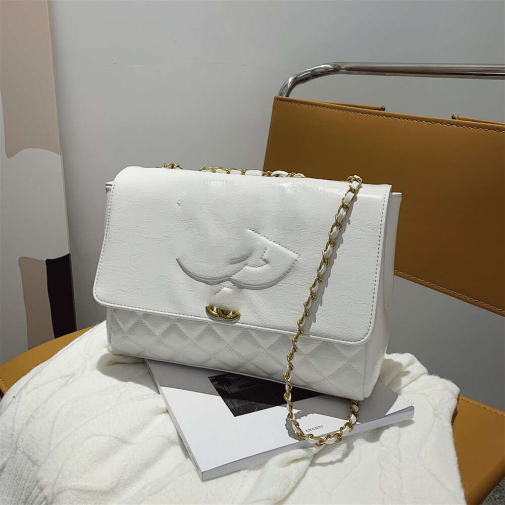 Stylish Handbags From Top Designers Womens Bag New Single Shoulder Lingge Chain Underarm Small Fragrant Wind Popular Solid Color Stray
