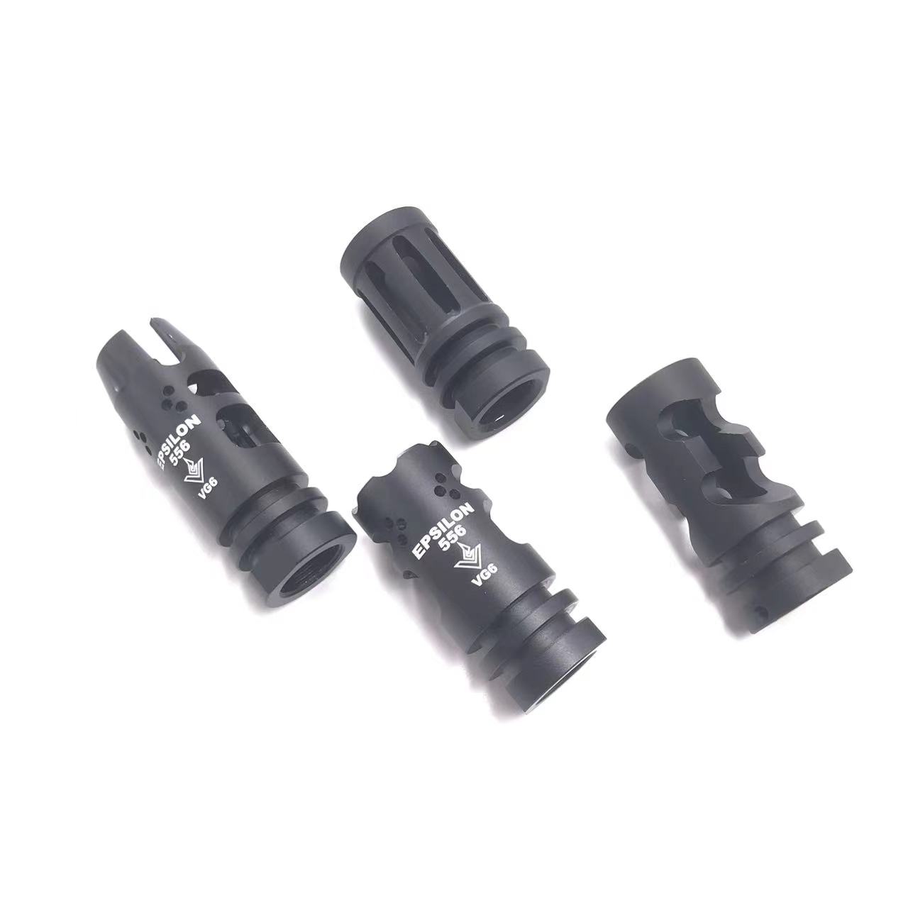 Outdoor Tactische Accessoires 14MM CCW Volledig Metalen Draad Negatieve GAMMA EPSILON 556 VG6 voor Airsoft Gen9 J9 Water bal Blaster Van aluminium