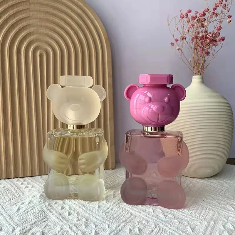 Luxury Designer Teddy Bear Perfume 100ml Bubble Gum Eau De Parfum 3.4fl.oz Long Lasting Smell EDP Fruity Floral Notes Women Fragrance Toy Boy Cologne Spray Fast Ship