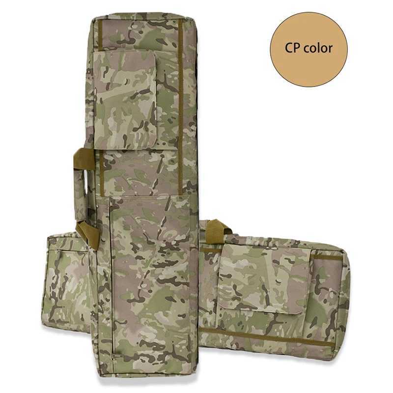 Gilets tactiques 85 CM/100 CM équipement militaire sac de pistolet tactique Airsoft tir rembourré chasse Wargame sac à bandoulière avec Protection en coton 240315