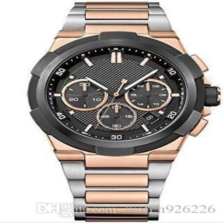 Mężczyzn 1513358 Dwukologowy kwarc ze stali nierdzewnej Watch202a