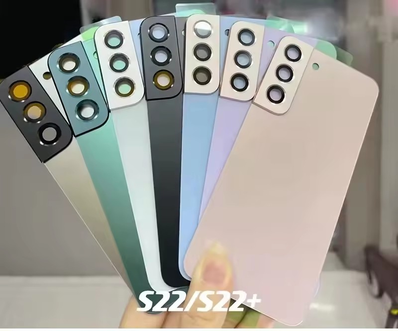 Samsung Galaxy S10 S20 Plus S21 S2S S2S S23 Ultra Back Battery Cover 후면 하우징 커버 대체 카메라 렌즈