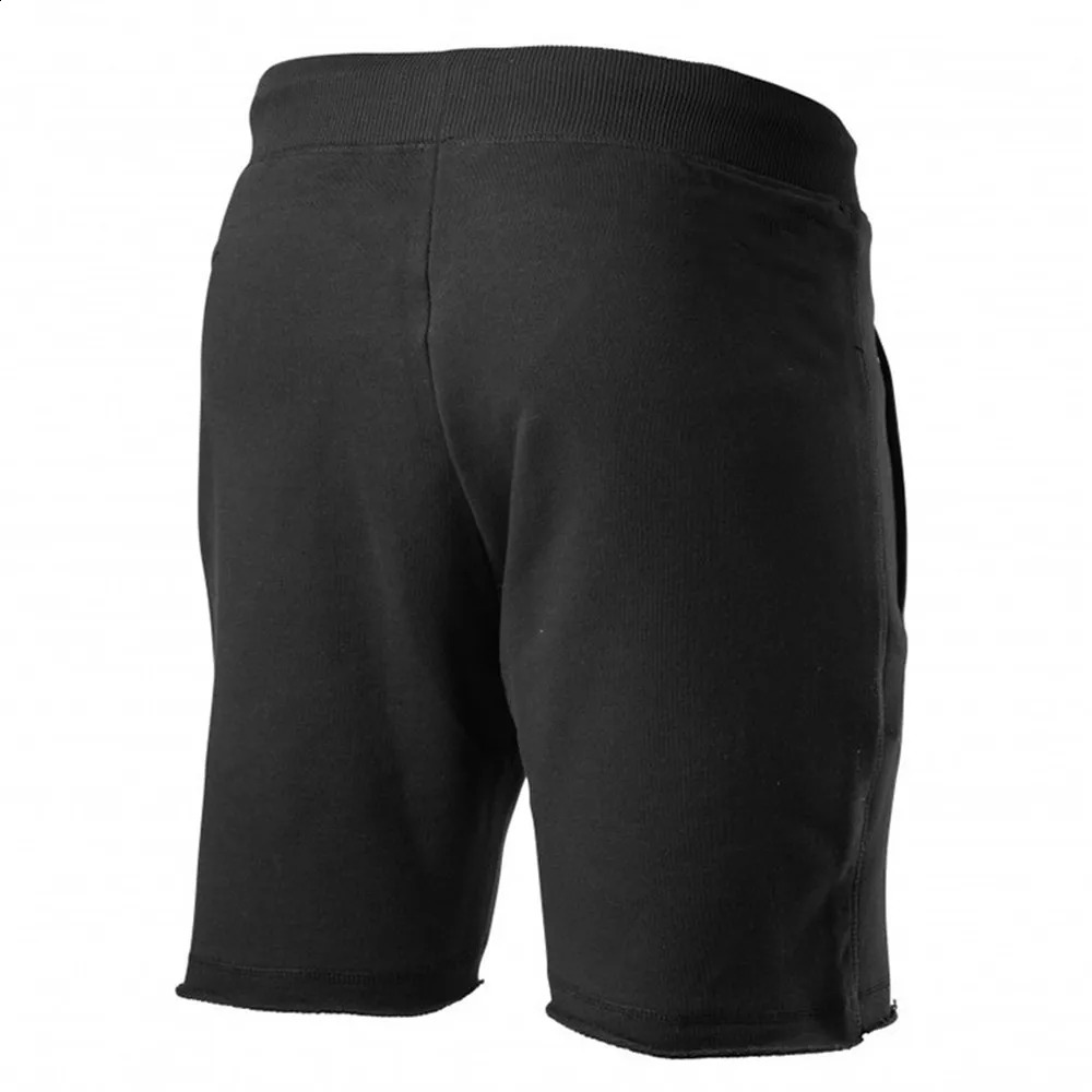 Coton Shorts décontracté és hommes Gym Fitness musculation Bermuda été élégant imprimé pantalons courts bas mâle course Sport vêtements 240308