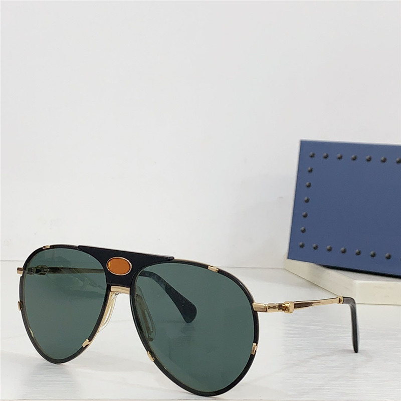 نظارات شمسية جديدة تصميم الأزياء 1321S إطار معدني عاهرة العدسة بسيطة وشهيرة نمط متعدد الاستخدامات UV400 حماية نظارات