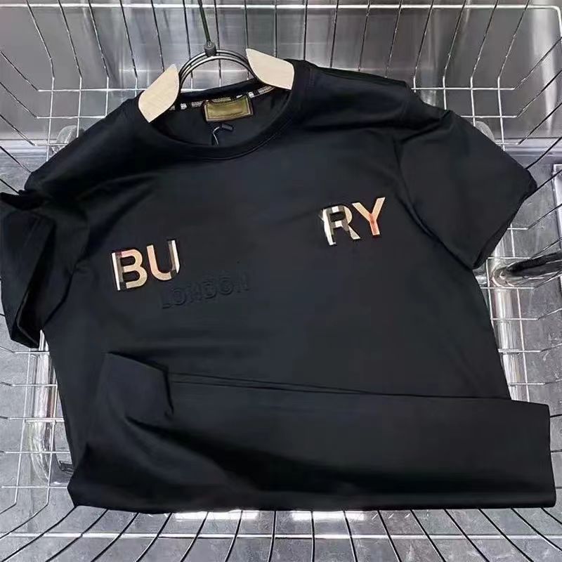 Lüks Erkekler Tişört Yaz Günlük Kısa Kollu Tişört Tişört Yüksek Kaliteli Tees Üstleri Erkek Kadınlar İçin 3d Harfler Monogrammed T-Shirts Gömlekler Asya Boyut M-5XL