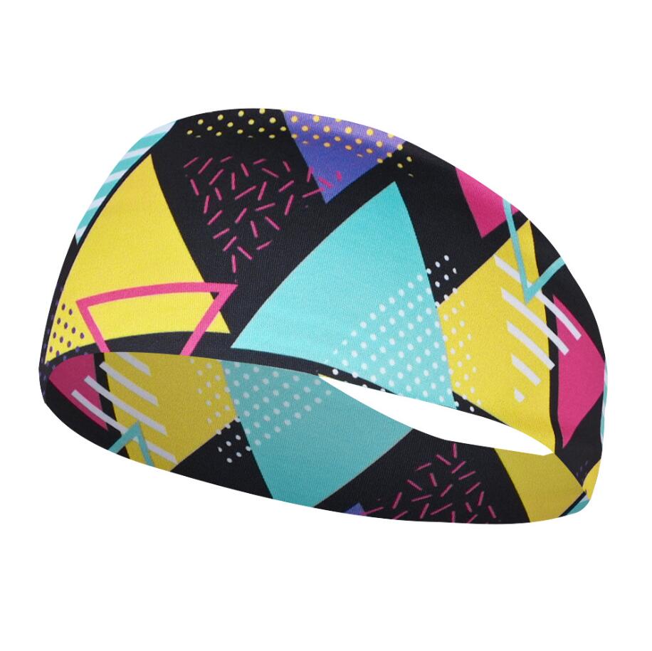 Bandeau de sport coloré pour course à pied, Fitness, bandeau élastique absorbant la sueur, cyclisme, jogging, Tennis, Yoga, gymnastique, bandeau pour cheveux, pour hommes et femmes