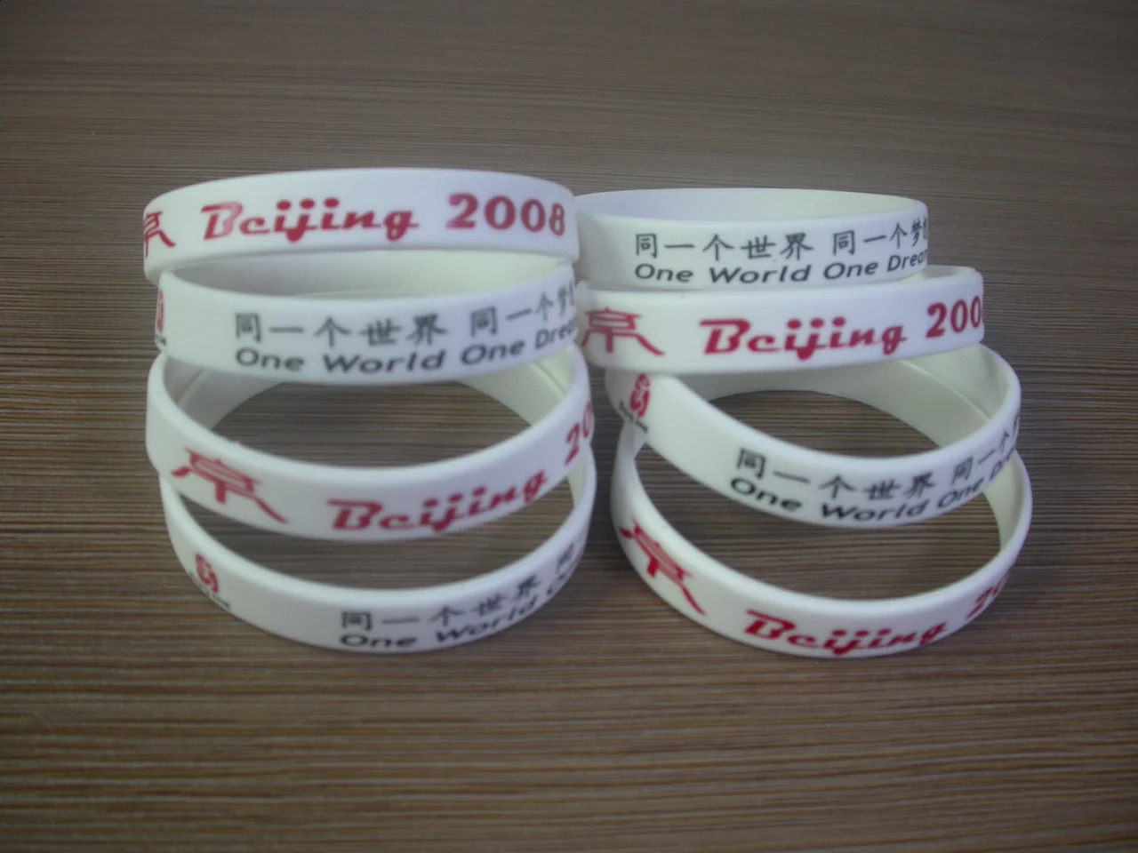 EGEN PROMERIONS LOT Custom Silicone Armband Print Writing Pack Armbands ADS 240315