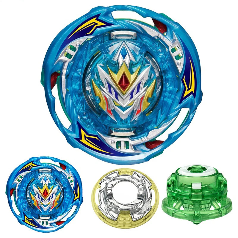 Dynamite Battle Bey Set B202 Wind Knight Booster Kreisel mit Schwertwerfer, Kinderspielzeug für Jungen, Geschenk 240307