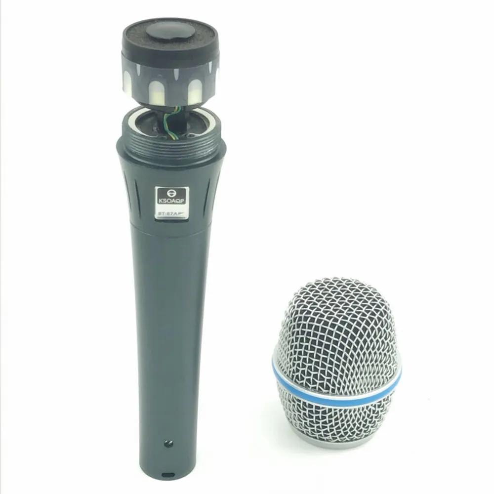 Microphones KSOAQP Capsule dynamique BT87A BETA87A Beta 87A Microphone Vocal supercardioïde avec incroyable