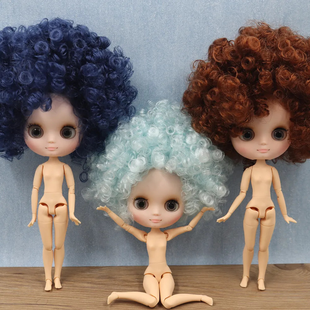 ICY DBS Middie Blyth doll Afro hair Matte face 18 BJD anime girl 240308