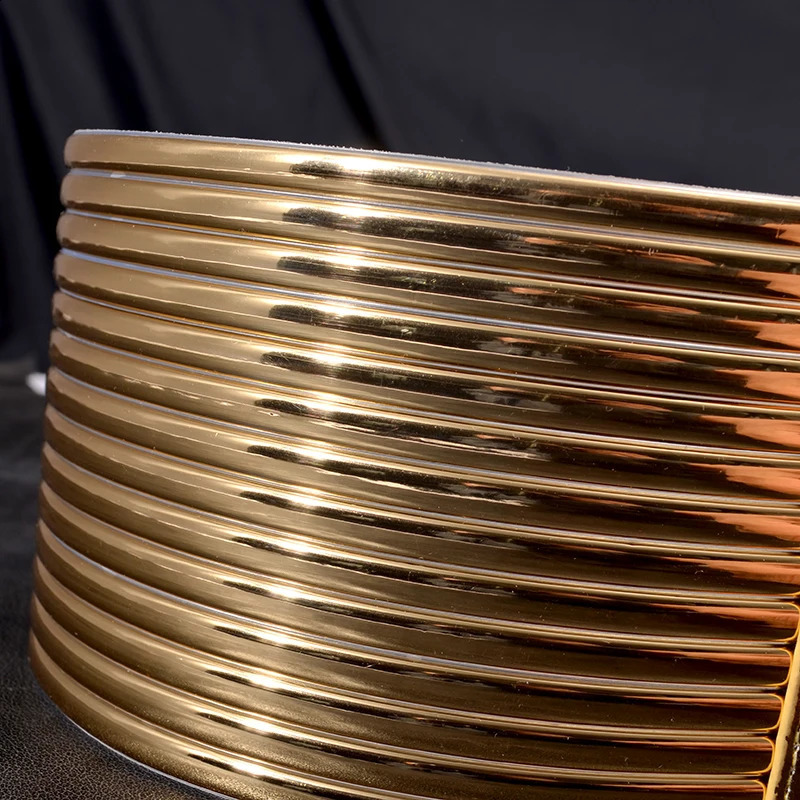 Uddein vintage midje kedja för kvinnor elasticitet snap mag kedje bälte smycken guld färg läder afrikansk halsband armband set 240313