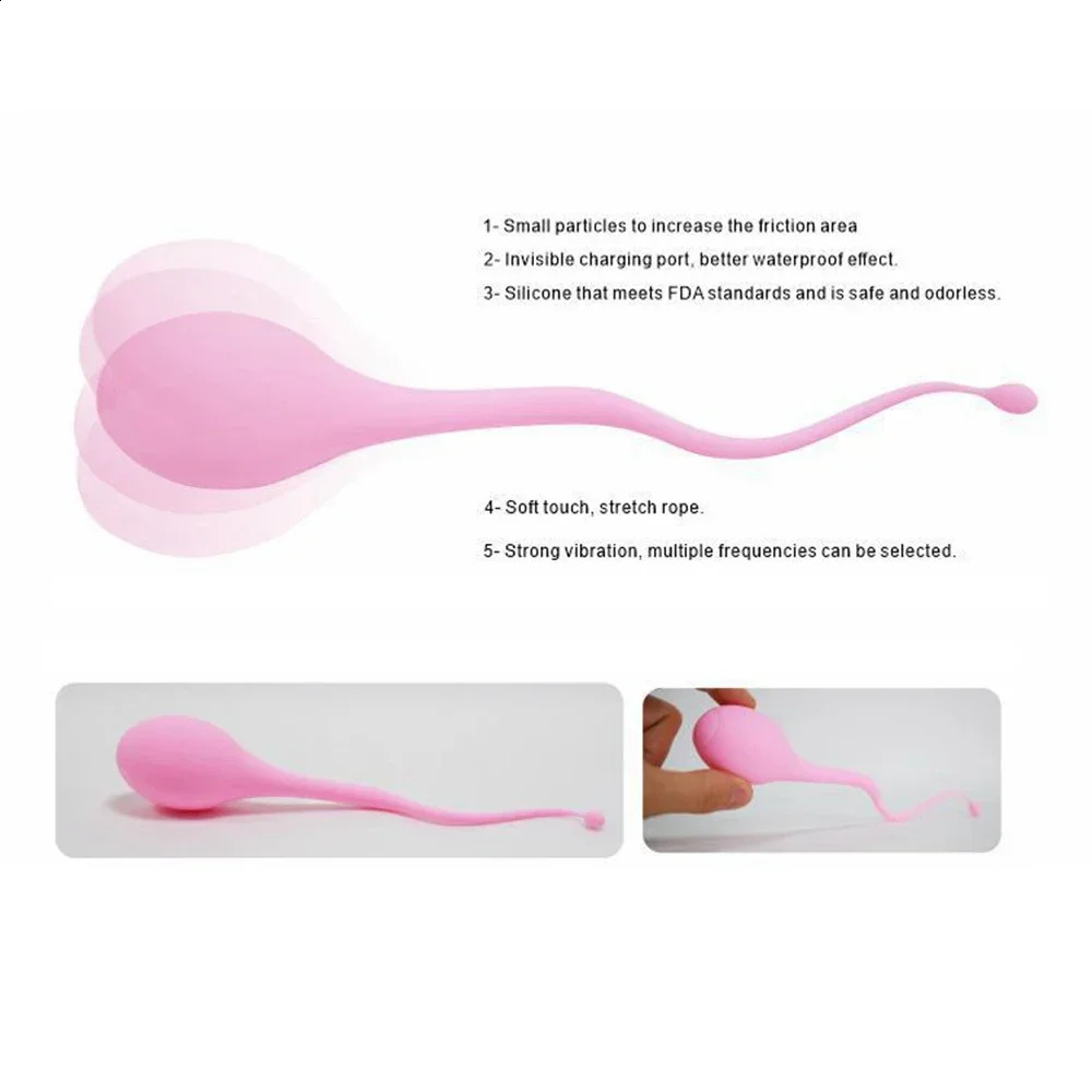 G Spot Dildo Vibrator voor Vrouwen Draadloze Afstandsbediening Clitoris Stimulator Vibrerende Liefde Ei Pollywog Sperma Seksspeeltjes Volwassen 240312