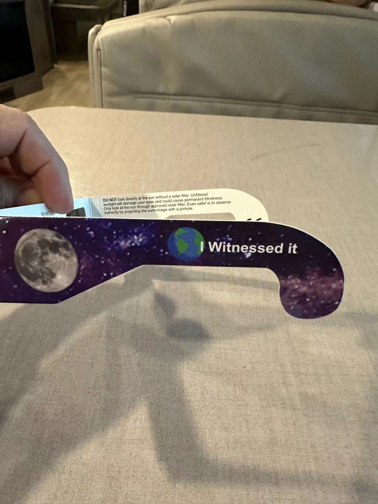 Wholesale of color frame printed paper glasses for total solar eclipse and annular solar eclipse in 2024