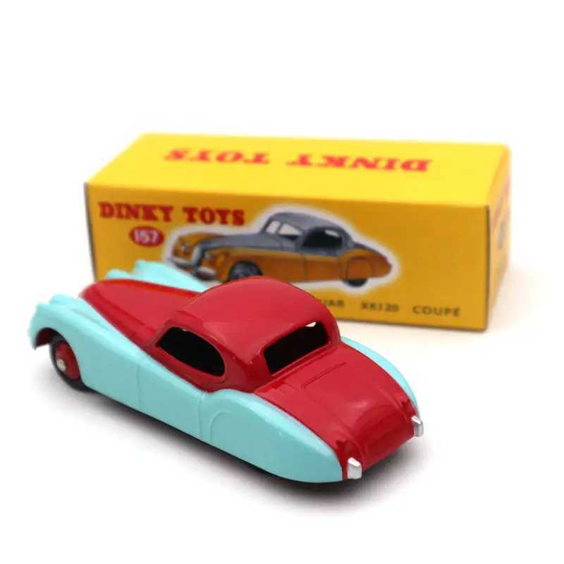 Modèles de voitures moulées sous pression DeAgostini 1/43 Dinky jouets 157 XK120 Coupé jouets moulés sous pression modèles de voitures Collection GiftsL2403