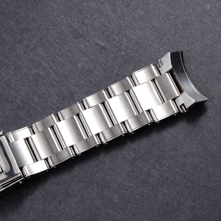 Bracelet de montre pour série 316L, solide, en acier inoxydable, mâle, 22mm, accessoires étanches, Rivet, dessin, Bands271q