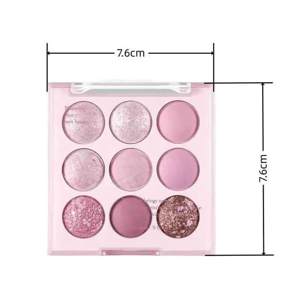 Eye Shadow Ice Cream Eyeshadow Palette Glitter Rose Aegyosal Oat Milk Tea Purple Eye Shadows Cool Tone Korean Makeup Women CosmeticsL2403