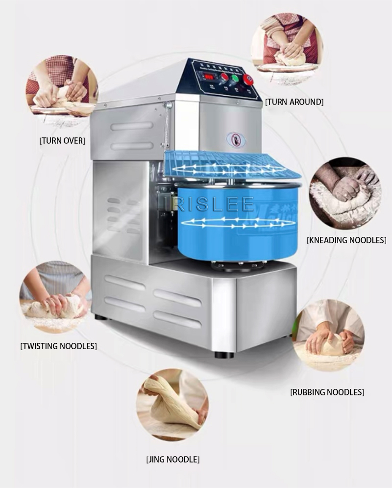 Batidora en espiral eléctrica, máquina procesadora de alimentos, equipo de mezcla, batidora Mezclador de alimentos, máquina para hacer masa