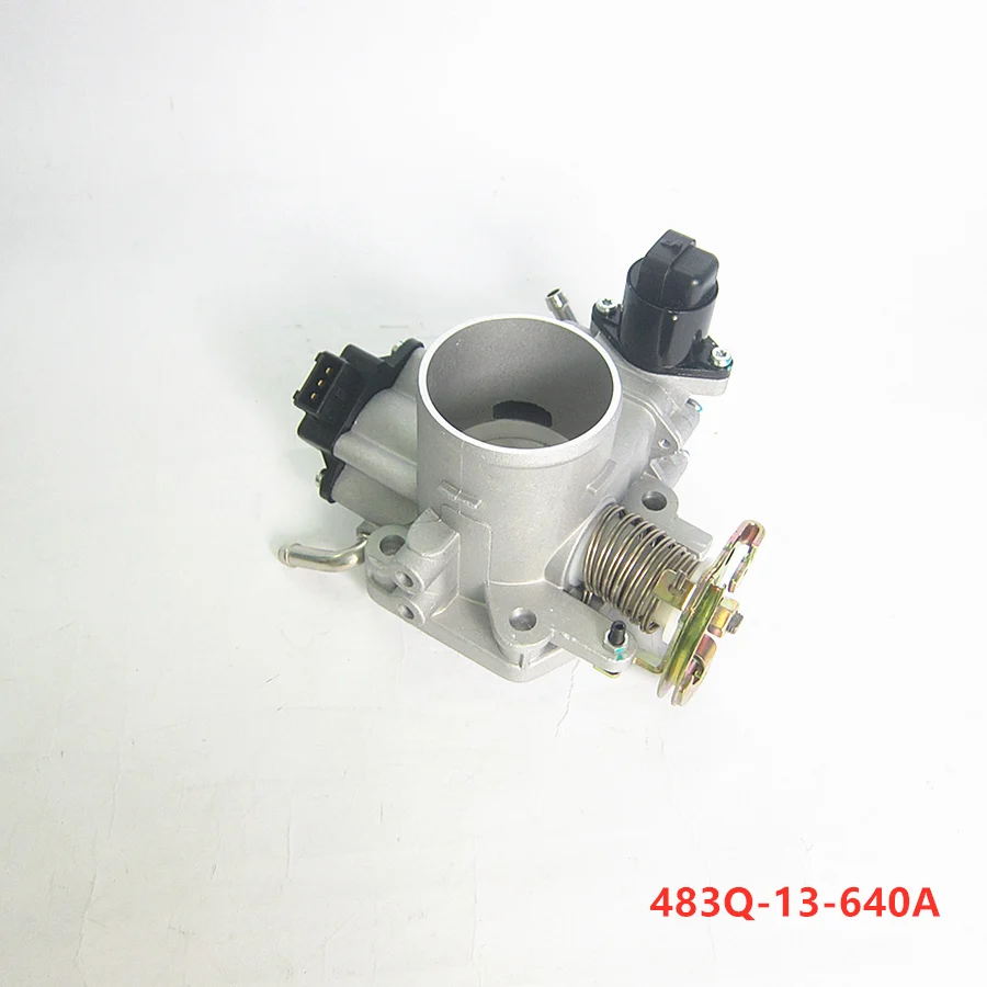 Ensemble de corps de papillon de moteur de voiture avec moteur de ralenti 483Q-13-640A pour Haima 3 2007-2012 Haima Freema H2 2006-2012