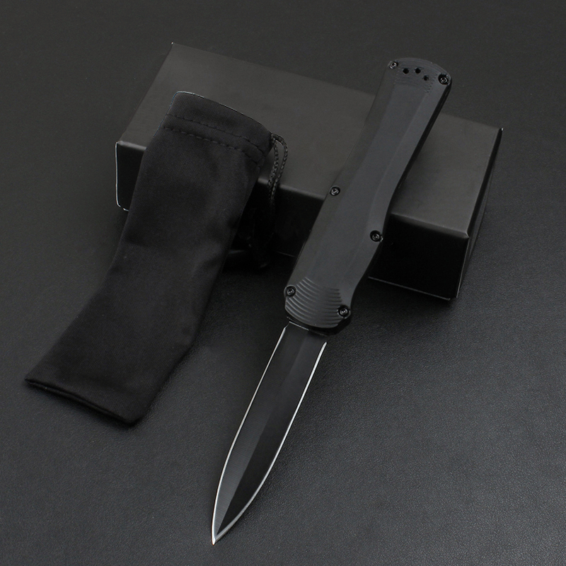 Ny 3400 Automatisk Tactical Knife S30V Spear Point Blade 6061-T6 Handtag utomhus camping vandring EDC Pocket Knives med detaljhandelslådan
