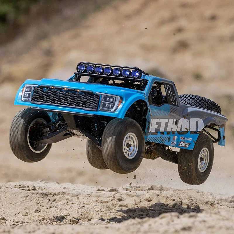 電気/RCカーNEW LOSI REY LOS03046 LOS03049 4WD RTR 1/10 RCリモートコントロール電気ショートトラックアダルトチャイルドおもちゃCarl2403