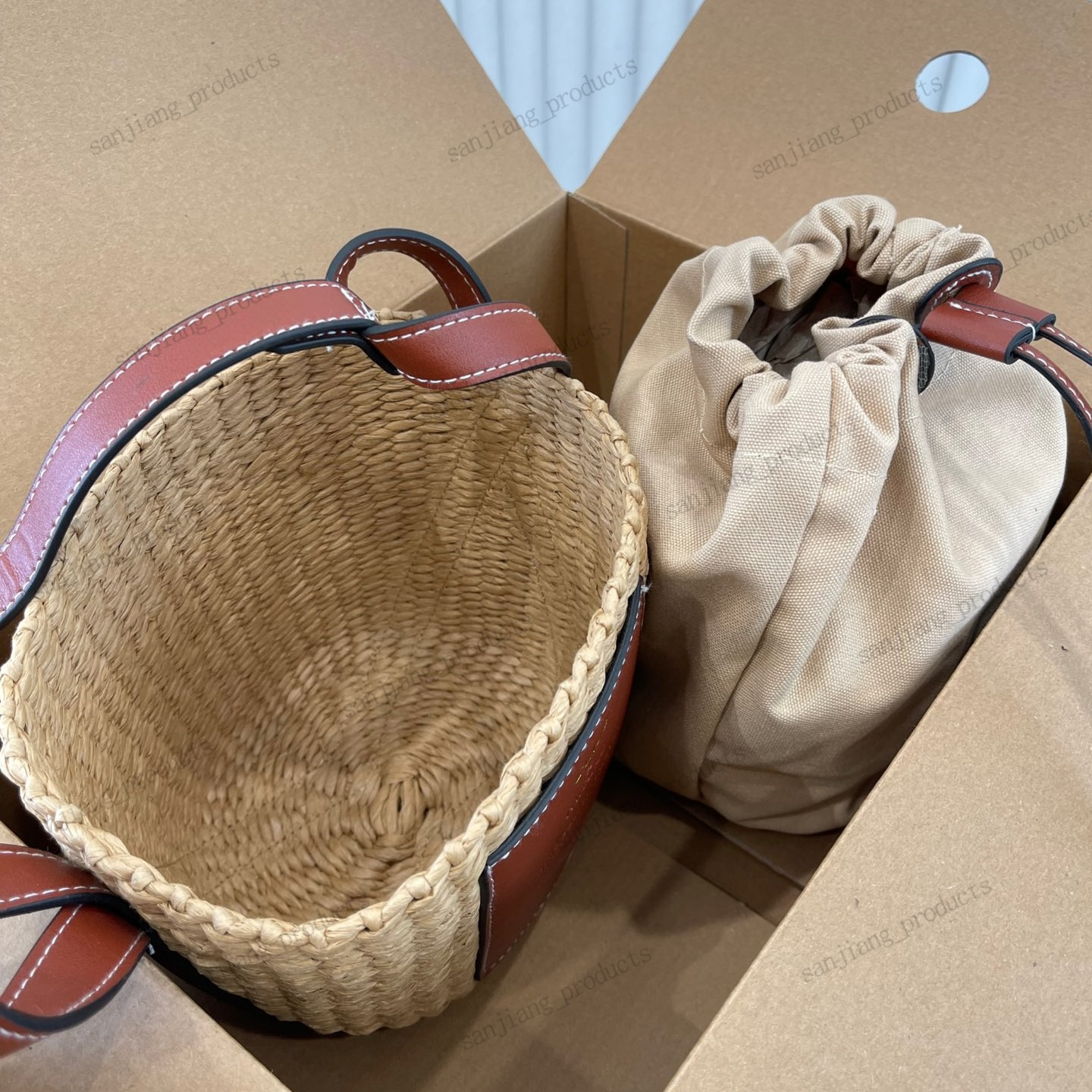 Projektant Woody Raffias Straw Beach The Tote Bag Lady Ramper Tloave Pochette szydełka w koszyk torby dla kobiet męskie luksusowe torebki crossbody clutch torba podróżna