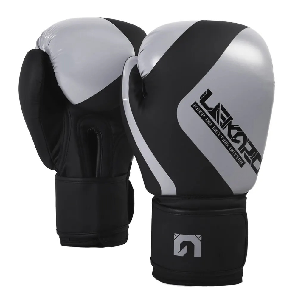 Профессиональные боксерские перчатки для взрослых, 12 унций, эластичные эластичные перчатки для бокса, Муай Тай, саньда, для мужчин и женщин, Lekaro 240318