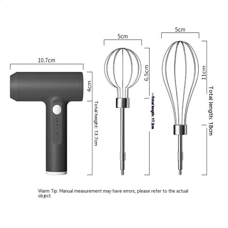 Misturador manual elétrico batedor de ovo carregamento usb espuma leite espuma creme bolo automático batedor café milker cozinha ferramentas 240307