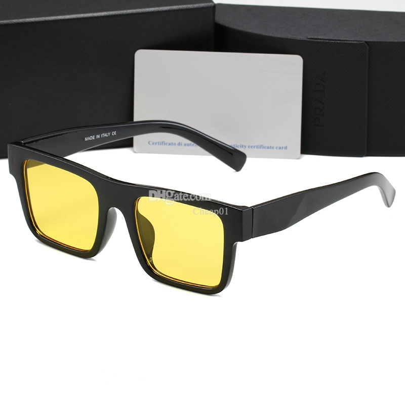 Óculos de sol de designer de moda para mulheres homens óculos de sol p estilo clássico moda esportes ao ar livre UV400 óculos de sol de viagem de alta qualidade