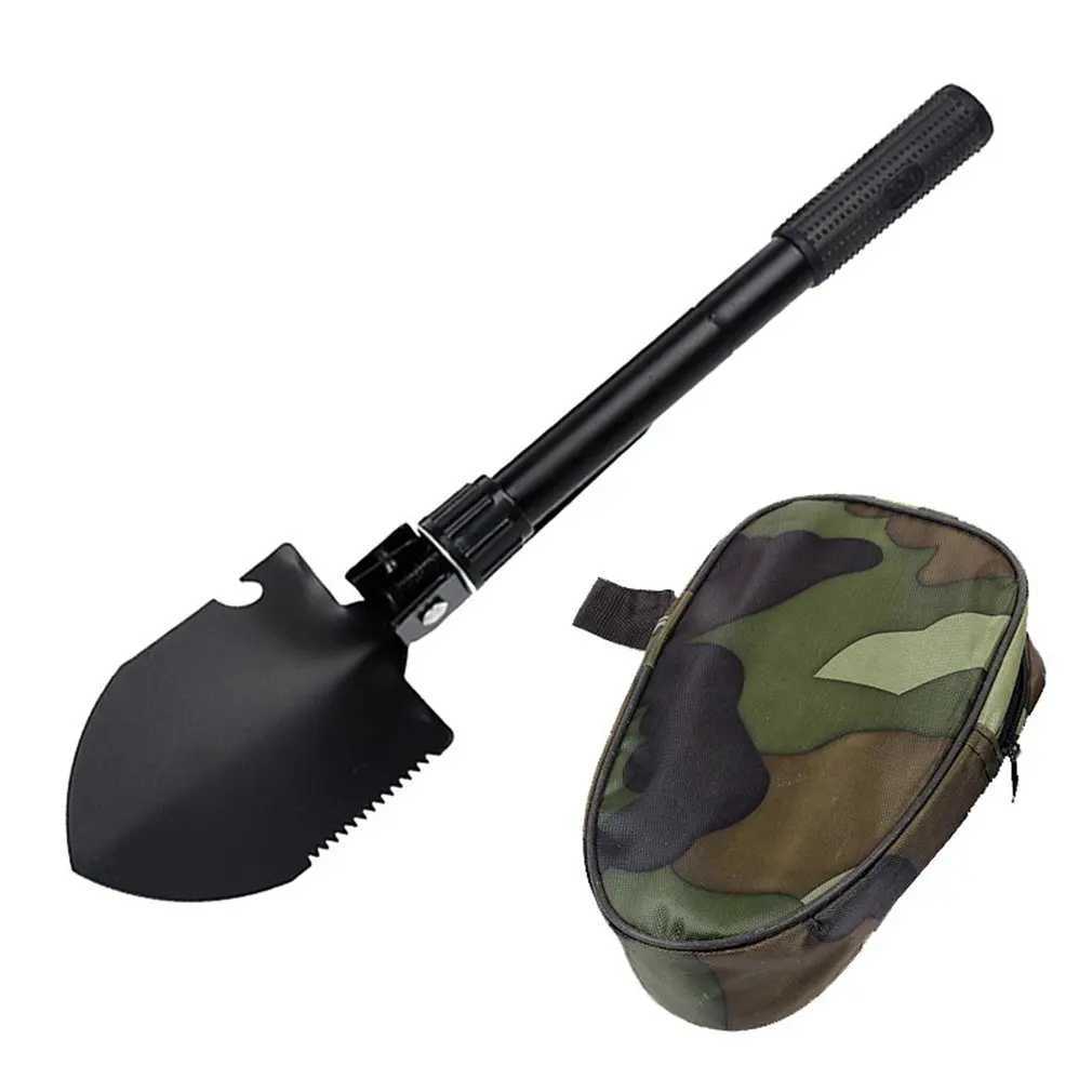 Taktiska knivar Multifunktion Folding Military Shovel Folding Shovel Survival Spade Trowel Shovel Outdoor Camping Tactical Shovel Garden ToolsL2403