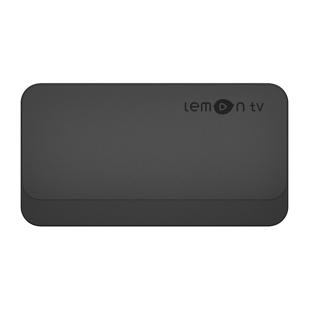 Nova chegada Android 4K HDR Android ATV Box Modelo Lemon TV Atualização da versão do Modelo Q5