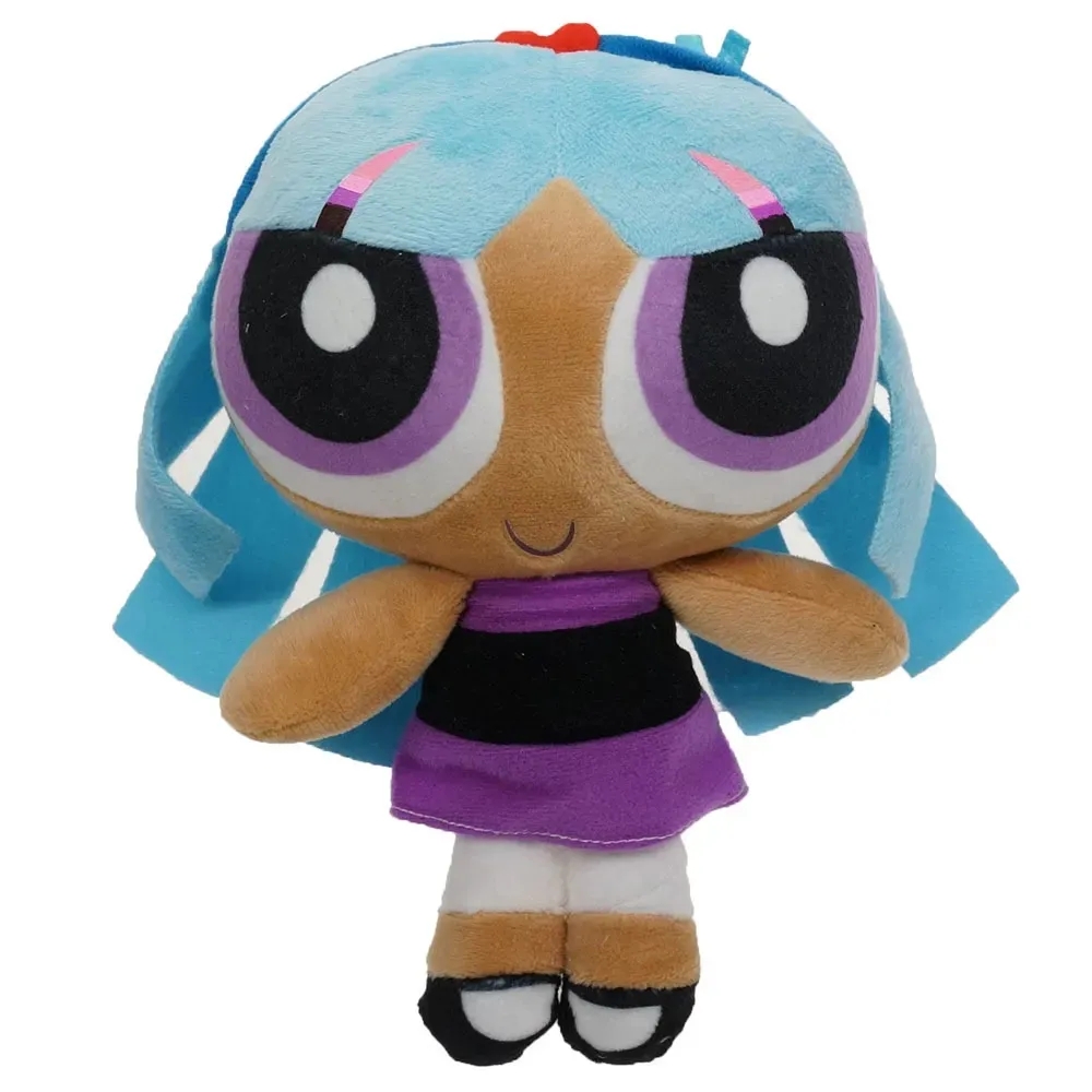 2024 atacado anime powerpuff meninas bonito brinquedos de pelúcia jogos infantis playmate presente do feriado decoração do quarto