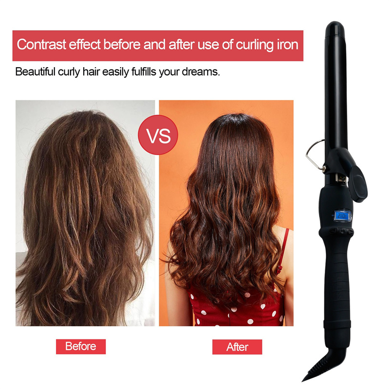 Volautomatisch Droog Nat Keramische stylingtools voor tweeërlei gebruik Professionele haarkrultang Hair Waver Pear Flower Cone Elektrische haarkruller Roller Curling Wand