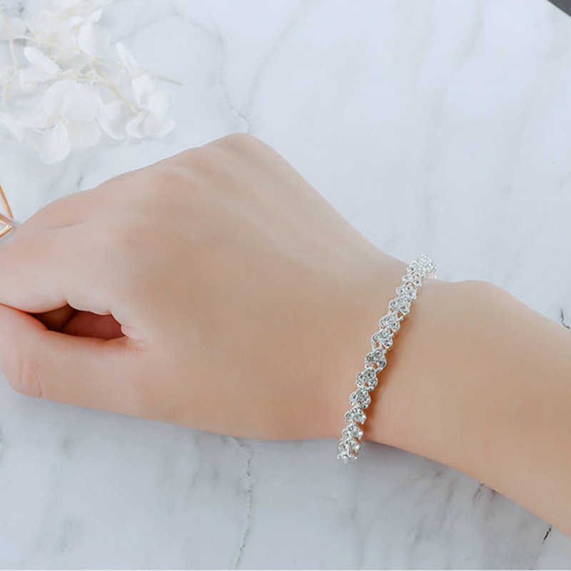 Bracelet Star Roman pour femmes, accessoires en brique et pierre en cristal